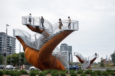 【公共藝術研究】&ldquo;Dendrites&rdquo;樹突--城市公共藝術景觀臺設計